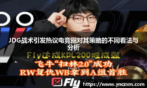 JDG战术引发热议电竞圈对其策略的不同看法与分析